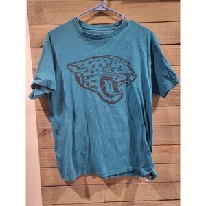 NFL Team Apparel Medium Jacksonville Jaguars Football Short Sleeves T-Shirt